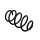 Suspension Spring Set Front Axle Coil Spring Ø 16 mm EIBACH for MB VITO