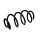 Suspension Spring Set Front Axle Coil Spring Ø 16 mm EIBACH for MB VITO