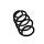 Suspension Spring Set Front Axle Coil Spring Ø 16 mm EIBACH for MB VITO