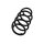 Suspension Spring Set front coil spring Ø 12.5 mm EIBACH for various vehicles