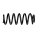 Suspension Spring Set rear coil spring Ø 10.2 mm EIBACH for e.g. SMART FORTWO