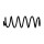 Suspension Spring Set rear coil spring Ø 11.2 mm EIBACH for e.g. MB A-CLASS
