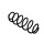 Suspension Spring Set rear coil spring Ø 11.2 mm EIBACH for e.g. MB A-CLASS