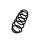 Suspension Spring Set rear coil spring Ø 11.2 mm EIBACH for e.g. MB A-CLASS