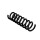 Suspension Spring Set rear coil spring Ø 14.2 mm EIBACH for e.g. MB E-CLASS