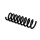 Suspension Spring Set rear coil spring Ø 14.2 mm EIBACH for e.g. MB E-CLASS