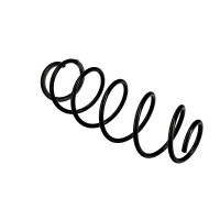 Suspension Spring Set Front Axle Coil Spring Ø 11 mm EIBACH for CITROËN C3
