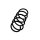 Suspension Spring Set front coil spring Ø 11 mm EIBACH for e.g. OPEL CORSA
