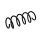 Suspension Spring Set front coil spring Ø 11 mm EIBACH for e.g. OPEL CORSA