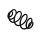 Suspension Spring Set rear coil spring Ø 12.5 mm EIBACH for e.g. OPEL ASTRA