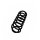 Suspension Spring Set rear coil spring Ø 12.5 mm EIBACH for various vehicles