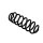 Suspension Spring Set rear coil spring Ø 12.5 mm EIBACH for various vehicles