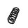 Suspension Spring Set rear coil spring Ø 12.5 mm EIBACH for various vehicles