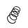 Suspension Spring Set front coil spring Ø 12.2 mm EIBACH for e.g. MB C-CLASS