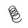 Suspension Spring Set front coil spring Ø 12.2 mm EIBACH for e.g. MB C-CLASS