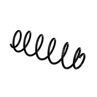Suspension Spring Set front coil spring Ø 8 mm EIBACH for e.g. SMART FORTWO