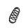 Suspension Spring Set front coil spring Ø 8 mm EIBACH for e.g. SMART FORTWO
