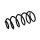 Suspension Spring Set front axle coil spring Ø 12 mm EIBACH for e.g. AUDI A3