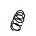 Suspension Spring Set front coil spring Ø 11.8 mm EIBACH for e.g. FIAT PUNTO