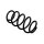 Suspension Spring Set front coil spring Ø 12.5 mm EIBACH for e.g. OPEL ZAFIRA