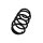 Suspension Spring Set front coil spring Ø 12.5 mm EIBACH for e.g. OPEL ZAFIRA