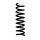 Suspension spring set front axle Ø 14.5 mm 385 mm EIBACH for e.g. MB E-CLASS
