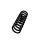 Suspension Spring Set front coil spring Ø 14.5 mm EIBACH for e.g. MB E-CLASS