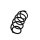 Suspension Spring Set front coil spring Ø 12 mm EIBACH for e.g. MB A-CLASS