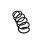 Suspension Spring Set front coil spring Ø 12 mm EIBACH for e.g. MB A-CLASS