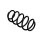 Suspension Spring Set front coil spring Ø 12.8 mm EIBACH for e.g. OPEL VECTRA