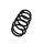 Suspension Spring Set front coil spring Ø 12.8 mm EIBACH for e.g. OPEL VECTRA