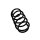 Suspension Spring Set front coil spring Ø 12.8 mm EIBACH for e.g. OPEL VECTRA
