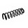 Suspension Spring Set Rear Axle Coil Spring Ø 10.2 mm EIBACH for MB A-CLASS