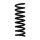 Suspension spring set rear Ø 13.5 mm 325 mm EIBACH for e.g. MB C-CLASS Sport
