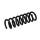 Suspension Spring Set rear coil spring Ø 13.5 mm EIBACH for e.g. MB C-CLASS