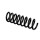 Suspension Spring Set rear coil spring Ø 13.5 mm EIBACH for e.g. MB C-CLASS