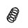 Suspension Spring Set front coil spring Ø 13.2 mm EIBACH for e.g. VW PASSAT