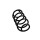 Suspension Spring Set front coil spring Ø 13.2 mm EIBACH for e.g. VW PASSAT