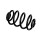 Suspension Spring Set rear coil spring Ø 13.5 mm EIBACH for e.g. OPEL VECTRA