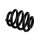 Suspension Spring Set rear coil spring Ø 21 mm EIBACH for e.g. VW MULTIVAN