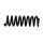 Suspension Spring Set rear coil spring Ø 14.2 mm EIBACH for e.g. MB E-CLASS