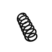 Suspension Spring Set Rear Axle Coil Spring Ø 10.8 mm EIBACH for VW GOLF