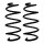 Suspension spring set front Ø 13 mm 350 mm EIBACH for e.g. OPEL VECTRA C Cara