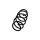 Suspension Spring Set front coil spring Ø 11.2 mm EIBACH for e.g. FORD FIESTA