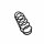 Suspension Spring Set front coil spring Ø 11.2 mm EIBACH for e.g. FIAT STILO