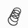Suspension Spring Set front coil spring Ø 13.2 mm EIBACH for e.g. MB C-CLASS