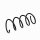 Suspension Spring Set front coil spring Ø 13.2 mm EIBACH for e.g. MB C-CLASS