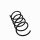 Suspension Spring Set front coil spring Ø 13.2 mm EIBACH for e.g. MB C-CLASS