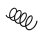 Suspension Spring Set front coil spring Ø 13 mm EIBACH for e.g. MB C-CLASS