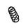 Suspension Spring Set rear coil spring Ø 11 mm EIBACH for e.g. PEUGEOT 307
